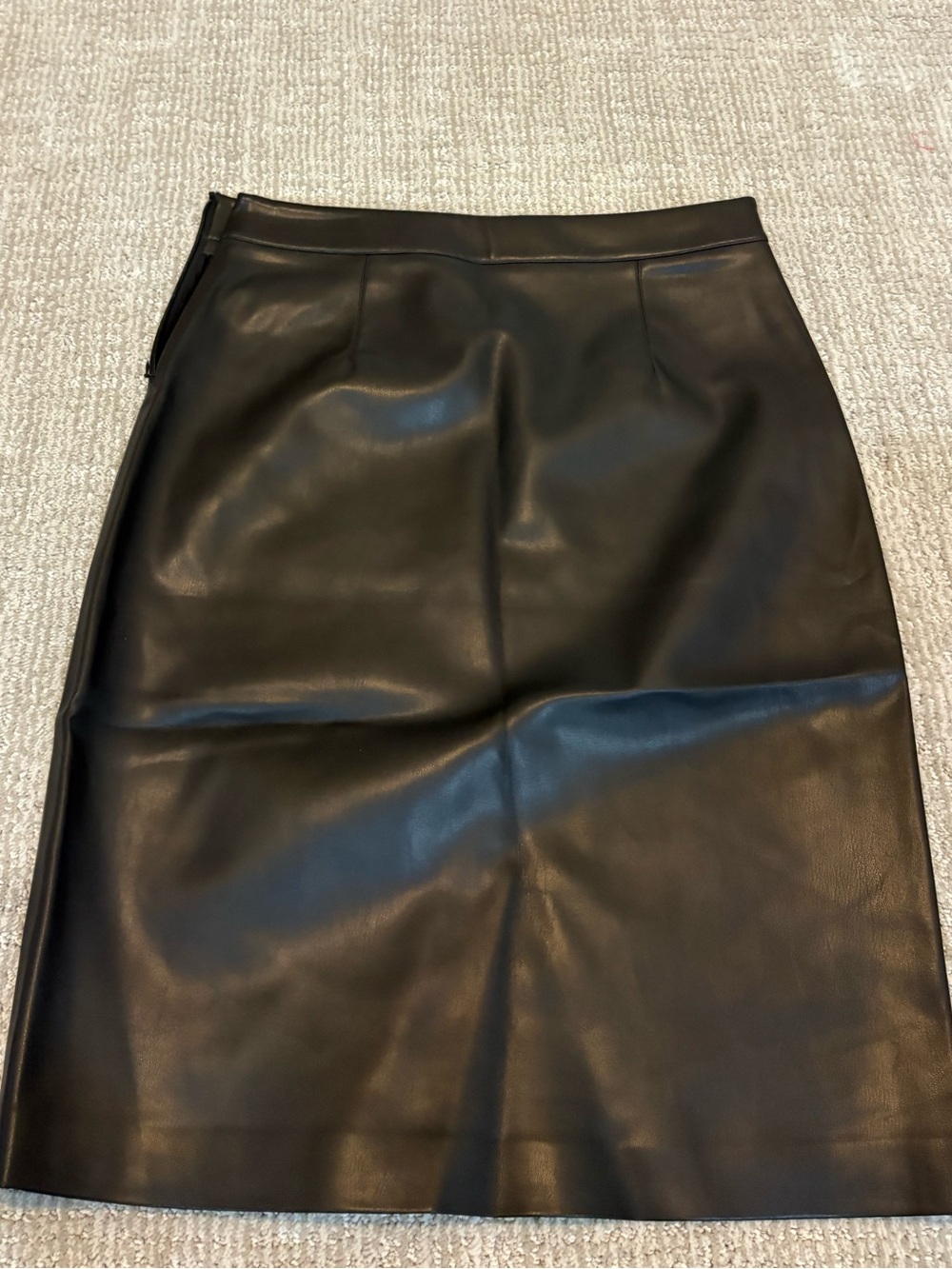 SUSANA MONACO faux leather pencil skirt